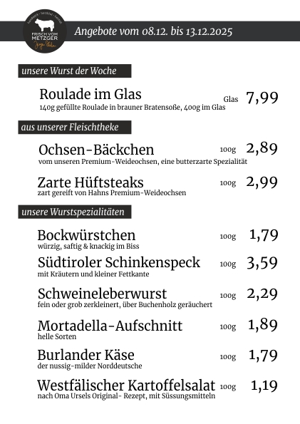 Unsere Angebote der Woche 45.KW