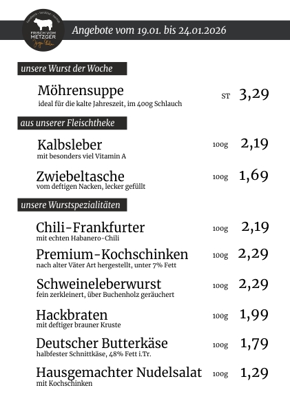 Unsere Angebote der Woche 45.KW