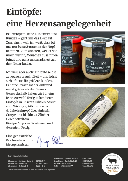 Apfelpfannkuchen und Mettbrötchen