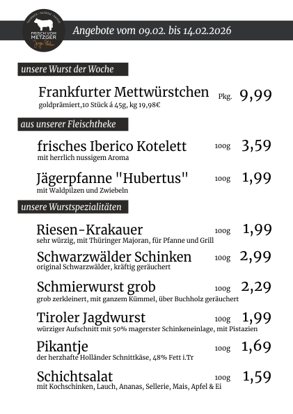 Unsere Angebote der Woche 45.KW