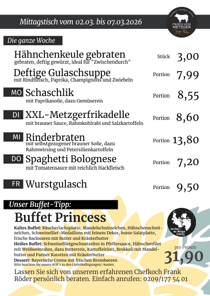 KW10_2026_4 Mittagstisch frisch vom Metzger 45.KW