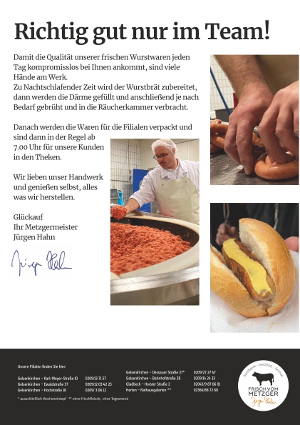 Apfelpfannkuchen und Mettbrötchen