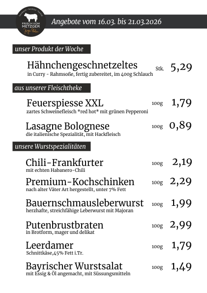 Unsere Angebote der Woche 45.KW