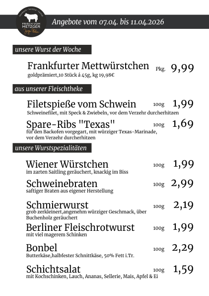 Unsere Angebote der Woche 45.KW