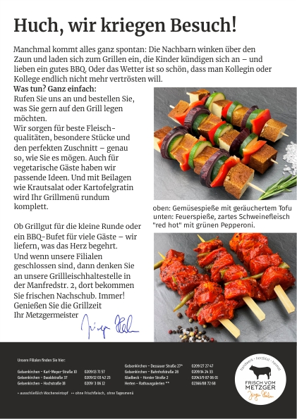 Apfelpfannkuchen und Mettbrötchen