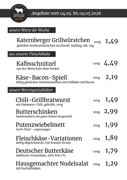 Unsere Angebote der Woche 45.KW