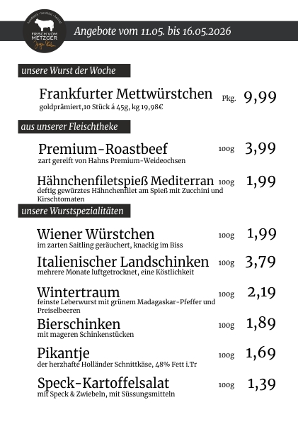 Unsere Angebote der Woche 45.KW