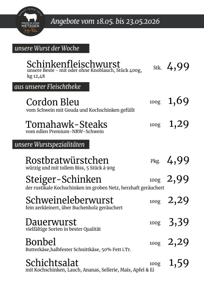 Unsere Angebote der Woche 45.KW