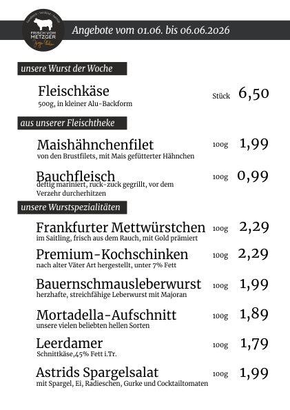 Unsere Angebote der Woche 45.KW