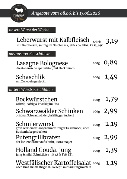 Unsere Angebote der Woche 45.KW