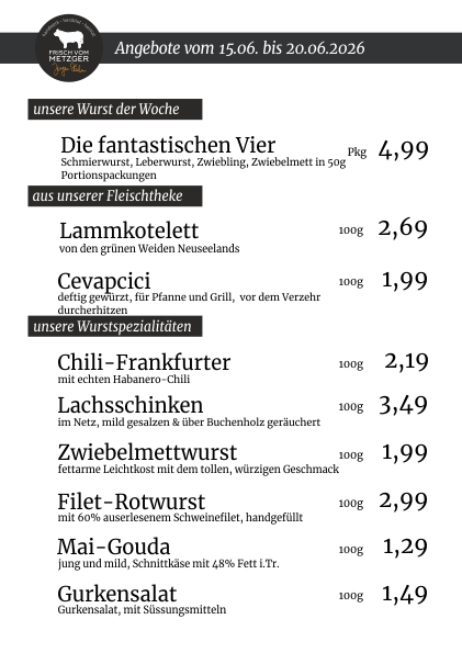 Unsere Angebote der Woche 45.KW