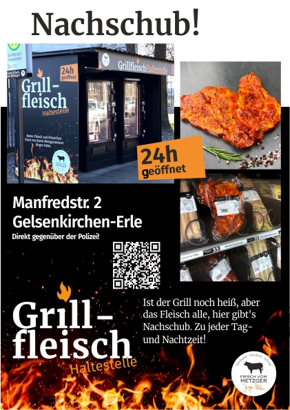 Apfelpfannkuchen und Mettbrötchen