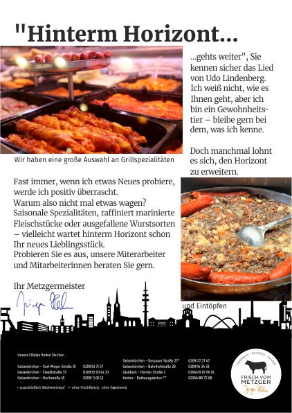 Apfelpfannkuchen und Mettbrötchen