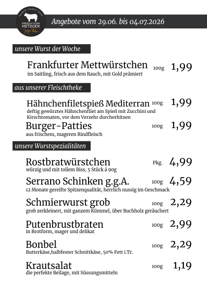 Unsere Angebote der Woche 45.KW