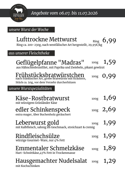 Unsere Angebote der Woche 45.KW