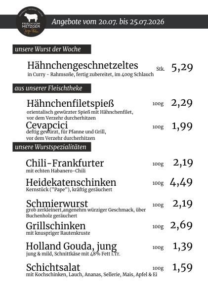 Unsere Angebote der Woche 45.KW