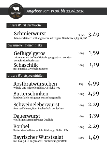 Unsere Angebote der Woche 45.KW