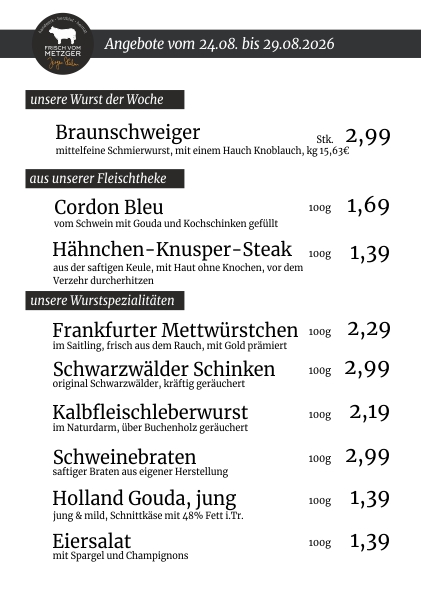 Unsere Angebote der Woche 45.KW