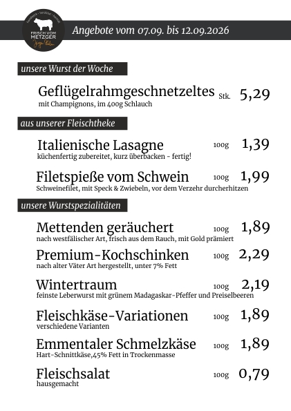 Unsere Angebote der Woche 45.KW