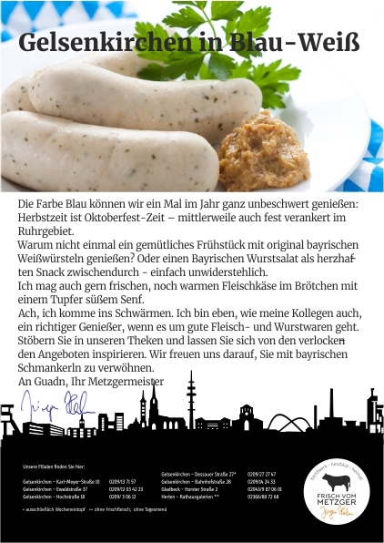 Apfelpfannkuchen und Mettbrötchen