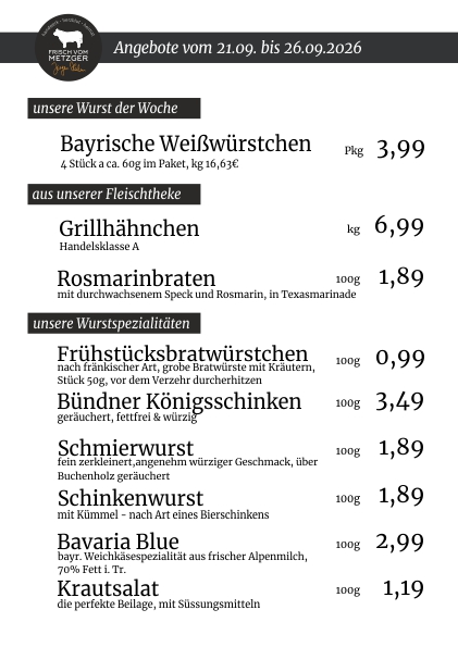 Unsere Angebote der Woche 45.KW