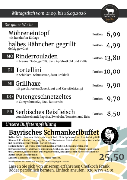 KW39_2026_4 Mittagstisch frisch vom Metzger 45.KW