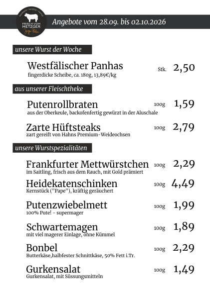Unsere Angebote der Woche 45.KW