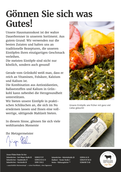 Apfelpfannkuchen und Mettbrötchen